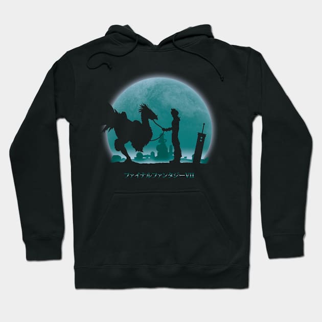 Midgar at night Hoodie by ddjvigo